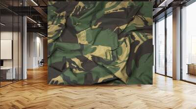 Camouflage Fabric 1 Wall mural