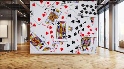 playing cards Wall mural