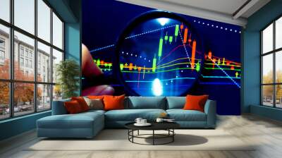 Foreign exchange, commonly known as Forex or FX, is the exchange of one currency for another at an agreed exchange price on the over-the-counter(OTC) market. Forex is the world’s most traded market. Wall mural