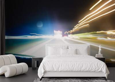 Road Lights Wall mural