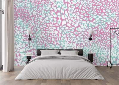 animal fur pattern in multicolor effect, perfect for fashion, decor and textiles Wall mural