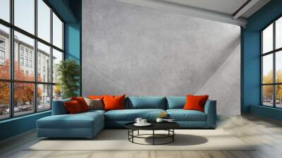 Grey Template Wall mural