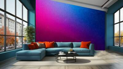 Pink and blue template vignette Wall mural