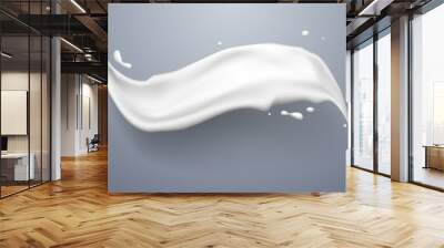 White splash of milk Wall mural