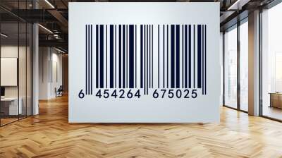 Barcode Wall mural