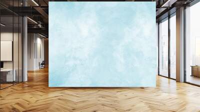 Light blue concrete background texture wallpaper Wall mural