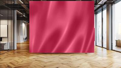 Magenta pink satin texture background Wall mural