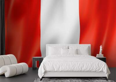 peruvian flag Wall mural