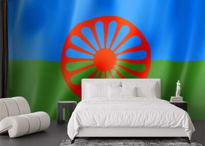 Romani people ethnic flag Wall mural