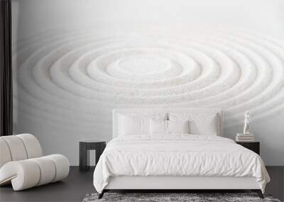 Zen japanese garden background Wall mural