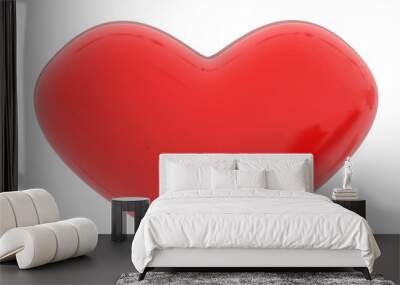 love heart shape. romantic feeling concept. beautiful life symbo Wall mural