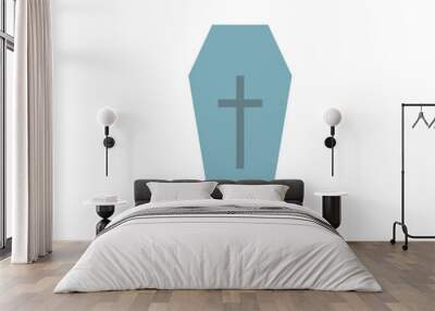 coffin vector for website symbol icon presentation Wall mural