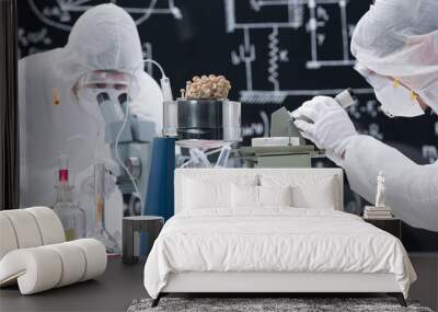 laboratory chemical research Wall mural