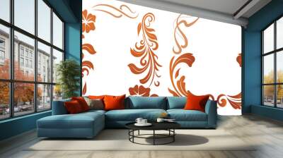 Art Nouveau frame style, vector design Wall mural