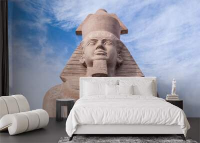  The Statue of ancient egyptian pharaoh king Ramses, on March 2 in Sharm el-Sheikh Egypt
 Wall mural