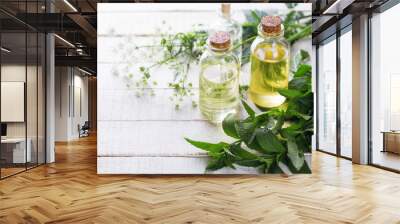 essential aroma oil Wall mural