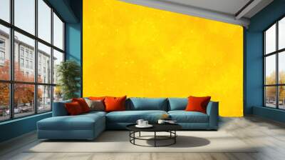 Abstract acrylic painted orange or yellow grunge texture, grainy and distressed painted wall, decorative orange or yellow floor surface, retro pattern seamless orange background vector illustration.	 Wall mural