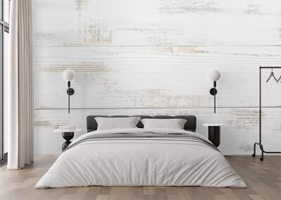 white wood texture background Wall mural