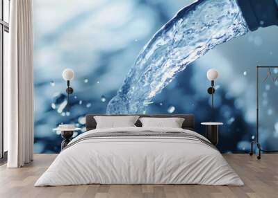 Flowing Water Stream Wall mural