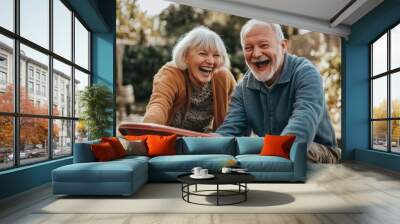 Joyful Gardening Together Wall mural