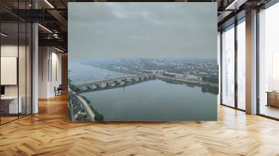 A bridge over the loire Wall mural