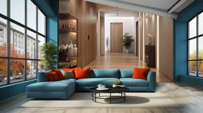 Corridor In Home Ideas Wall mural