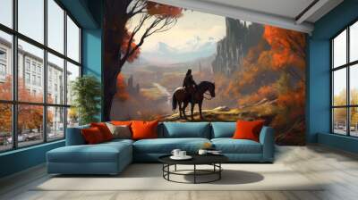 RPG Journey Game Art Wallpaper Background Wall mural