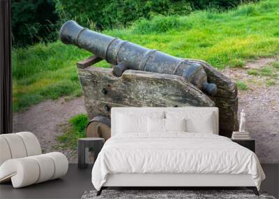 old cannon in the castle Wall mural