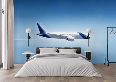 airplane flight widescreen Wall mural