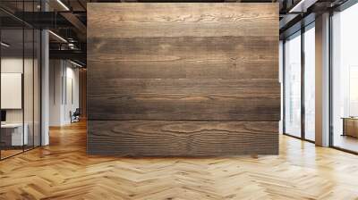 Wooden Textured Background Panel  Wall mural