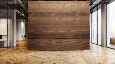 Wooden Textured Background Panel  Wall mural