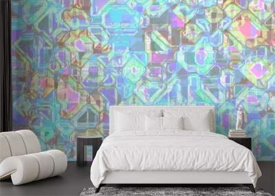 artistic technology optic template digital art texture illustration Wall mural