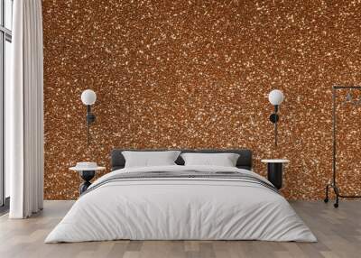 orange painted silver sand solid plaster - disco concept texture - nice abstract photo background Wall mural