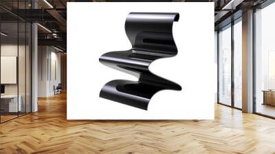 Curvy Metal Chair Wall mural