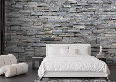 Stone Wall - Horizontal aspect in Colour Wall mural