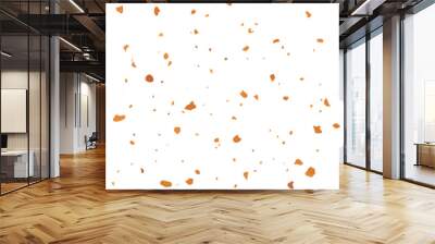 background of splattered snack crumbs scattering Wall mural