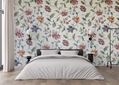 Floral wall Wall mural