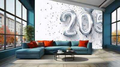 205 balloon numbers Wall mural