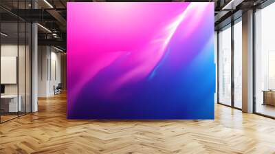 Abstract Pink and Blue Gradient Background Texture Wall mural