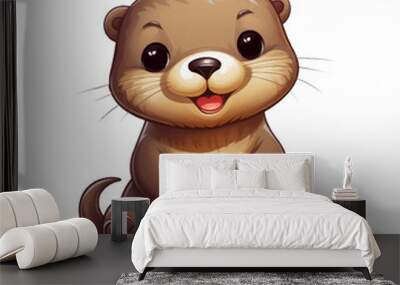 Baby Otter 3 Wall mural