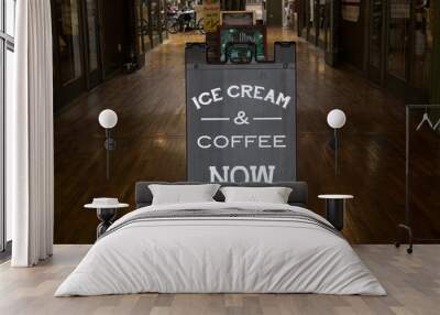 coffee & icecream Wall mural