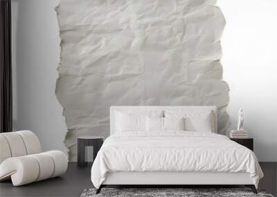 flate blank white smoothe peice of paper Wall mural