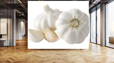 garlic on transparent png Wall mural