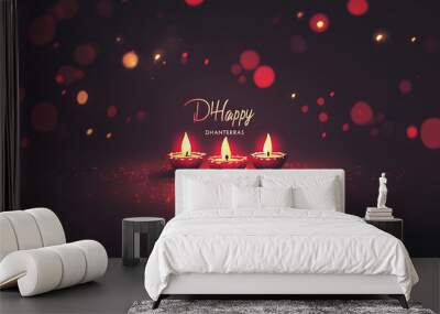 Happy DHANTERAS Wall mural