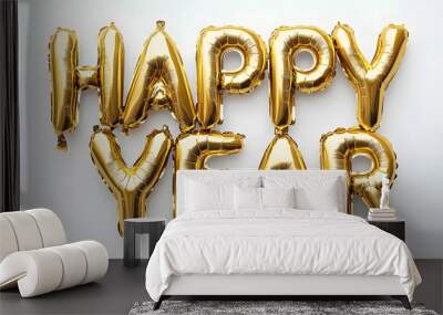 HAPPY NEW YEAR Wall mural