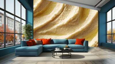 Hummus texture Wall mural