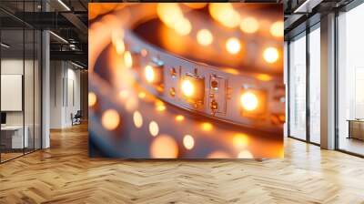 LED light Wall mural