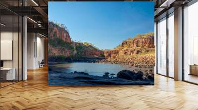 Katherine River Gorge panorama in Nitmiluk National Park, Northern Territory, Australia. Wall mural