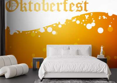 oktoberfest background Wall mural