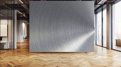 Stainless steel texture Background Wall mural